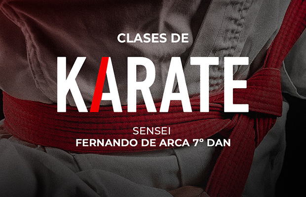 Clases de karate en el Club